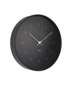 Karlsson Wandklok Butterfly Hands - Zwart - Large - Ø37,5cm -Huisdecoratie 89730daa78cc4f01a9e50ee2931efa96