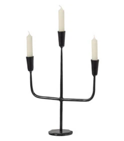 Exclusive Sean Kandelaar 3 - Metaal - Zwart - 40x29x10 -Huisdecoratie 8af9335df5714dd68718611919c526c0