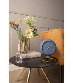 Karlsson Tafelklok Globe - Donkerblauw - 21x24,5x14cm -Huisdecoratie 8b3f621b78ad454f9433e9006e2f0f96
