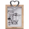Fotolijst 13x18 Staand Met Hartje - Hanging Heart - Bruin - -Huisdecoratie 915da8ab7d2e4b228e4f67d60ae7e92f