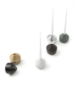 LAPS Kaarsenhouder Wit Marmer -Huisdecoratie 93281667bb5249deae80ef0ff2e8375f