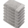6x Remade Cotton Handdoeken 70x140 Cm Zand -Huisdecoratie 95c8f8e89d48453e813ba9eb1adf3df3