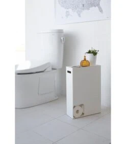 Yamazaki Toilet Paper Stocker - Plate - White -Huisdecoratie 96fe3e1d111849cf855a88bbe6ea2658