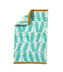 BANQUISE Turquoise - Gastendoekje Katoen