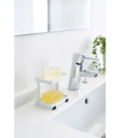Yamazaki Soap Tray 2 Tiers - Tower - White -Huisdecoratie 9f6fdf2e88004ba989fde460093018ad