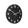 Karlsson Wandklok New Classic - Medium - Zwart - Ø40,6cm -Huisdecoratie 9f70f150a2394a4d96200aa093634d3b