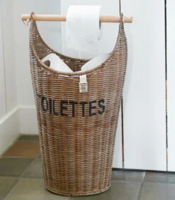Toiletrolhouder - Rustic Rattan WC Rolhouder - Bruin -Huisdecoratie a29c0ad61c5f408d9f5b5d11abfba6f4