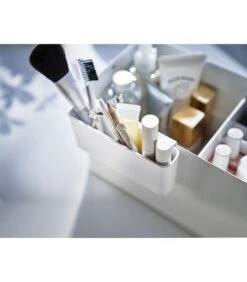 Yamazaki Make-up Box - Tower - White -Huisdecoratie a5c032710cf045d58b8c030c83d4b404