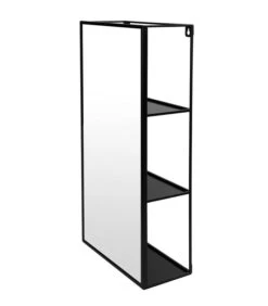 Umbra Cubiko Wandspiegel Met Planken -Huisdecoratie a5e0c80321be4f989c274ffcf794e895