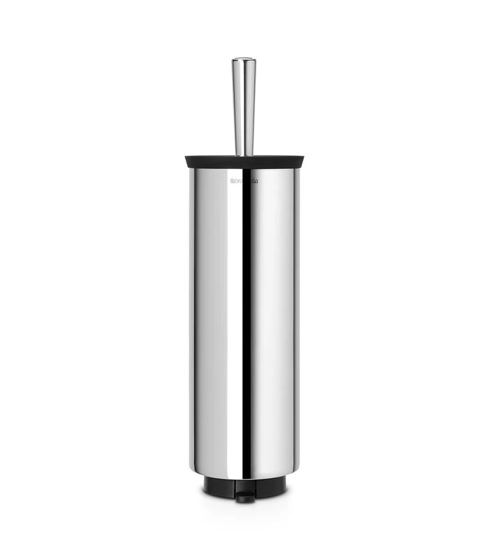 Brabantia Toiletborstel Met Houder, Profile - Brilliant Steel 3 Brabantia Toiletborstel Met Houder, Profile - Brilliant Steel