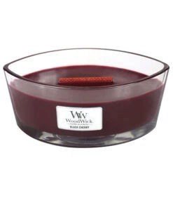 WoodWick Kaars Black Cherry Ellipse