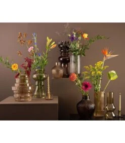 PRESENT TIME Vaas Morgana - Glas Chocolade Bruin - Large - 18x50cm 9 PRESENT TIME Vaas Morgana - Glas Chocolade Bruin - Large - 18x50cm -Huisdecoratie aec5c7ac0ed24144b622007d544fd109