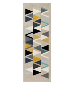 Geometrisch Pop Art Loper Gang Vloerkleed