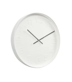 Karlsson Wandklok Mr. White Numbers - Witte Behuizing - Ø37,5cm -Huisdecoratie b1d3191094eb4e628c835db65425862b