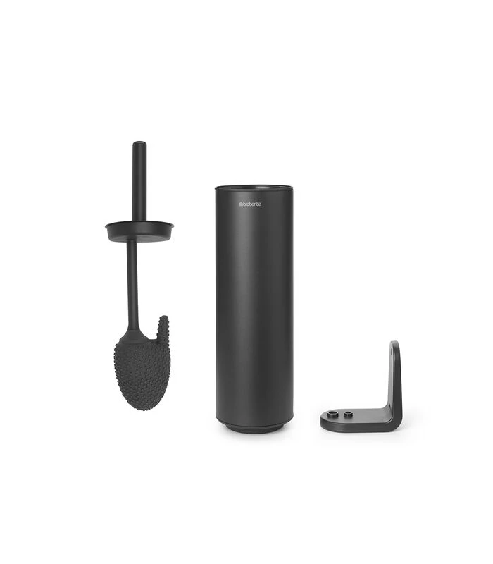 Brabantia MindSet Toiletborstel Met Houder - Mineral Infinite Grey 3 Brabantia MindSet Toiletborstel Met Houder - Mineral Infinite Grey