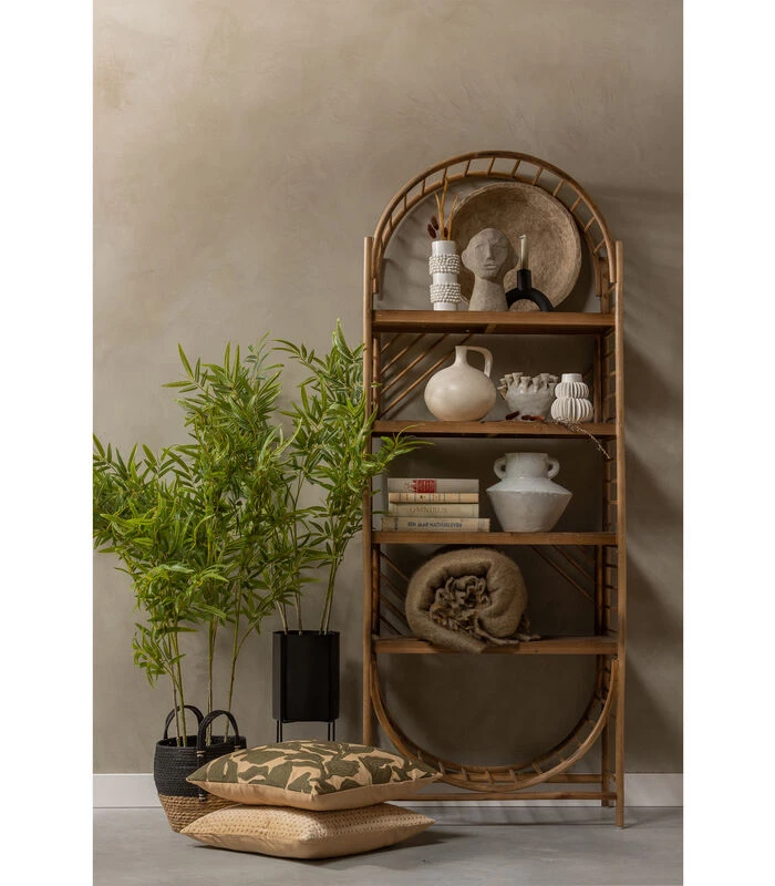 Plant Kussen Borduur - Powder - 45x45 4 Plant Kussen Borduur - Powder - 45x45 - Afbeelding 2