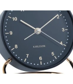 Karlsson Wekker Stylish Numbers - Zwart - Ø9x11cm -Huisdecoratie b8a944da56a14f54b5af66d4c9a7456d
