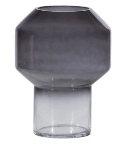 Exclusive Jaxx Vaas - Glas - Zwart - 26x18x18