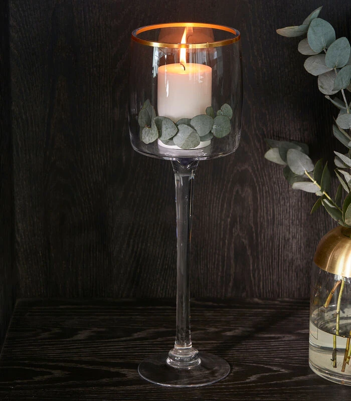 Windlicht RM Coral Bells Transparant - Maat M 4 Windlicht RM Coral Bells Transparant - Maat M - Afbeelding 2