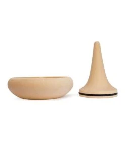 TOUPIE - Tafelklok Van Hout En Beton Met Blauwe Wijzers -Huisdecoratie bb645db223804b1fa8988347a5eb793f