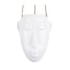 PRESENT TIME Hangende Plantenpot Mask - Glazuur Wit - Lang - 12,5x17,3x22,3cm -Huisdecoratie bd6cafd1128746809e9d7213087e2556