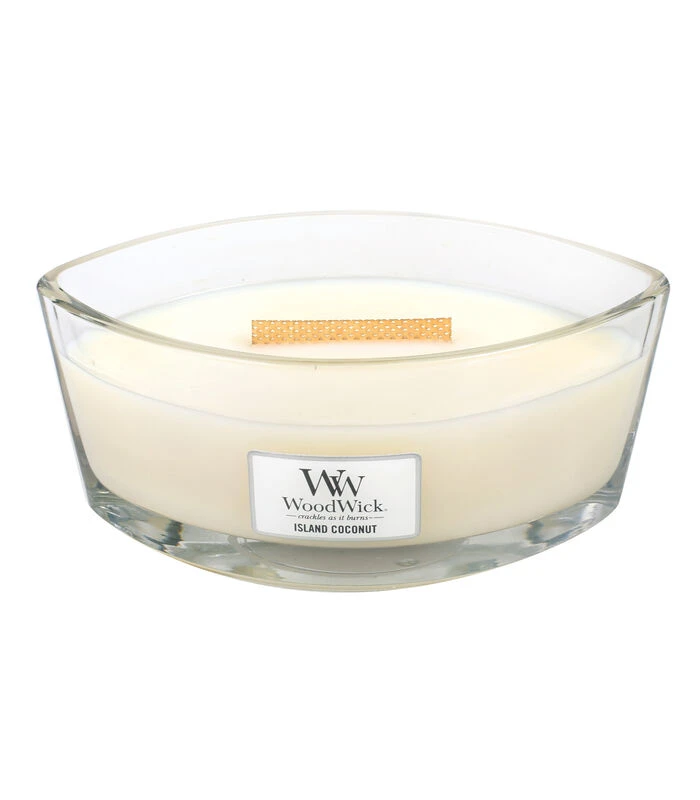 WoodWick Kaars Island Coconut Ellipse 3 WoodWick Kaars Island Coconut Ellipse