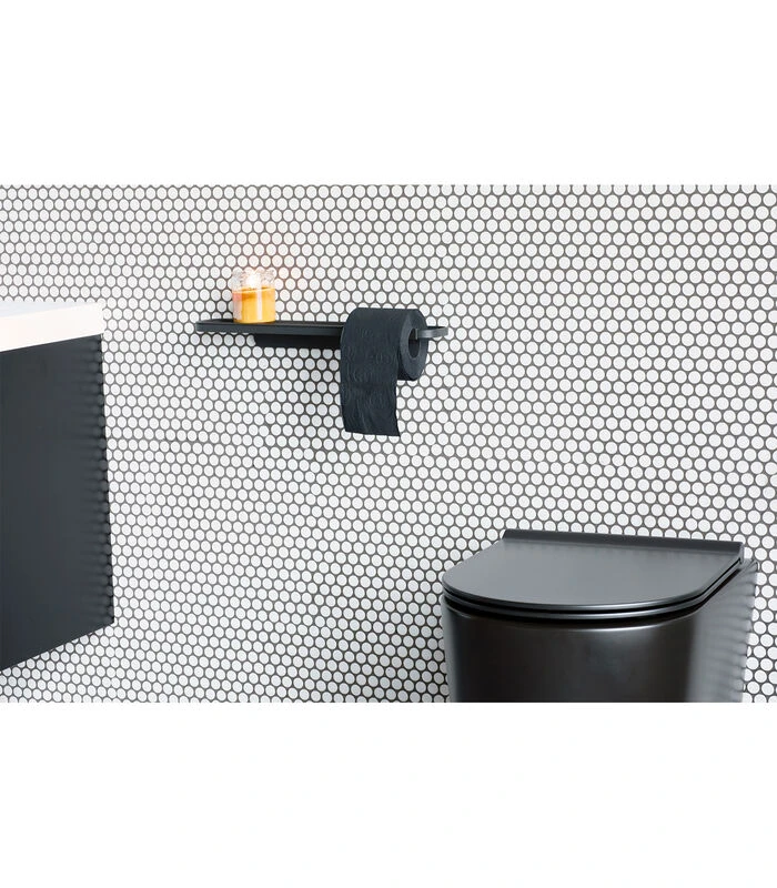 Brabantia MindSet Toiletrolhouder Met Plankje 5 Brabantia MindSet Toiletrolhouder Met Plankje - Afbeelding 3