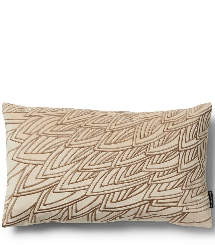 Kussensloop Flower Petals Beige - 50x30 Cm 3 Kussensloop Flower Petals Beige - 50x30 Cm