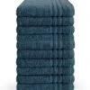 Handdoek 50x100 Cm Donkerblauw - 10 Stuks -Huisdecoratie ce5305ae3df1421faeb40abaacd310c2