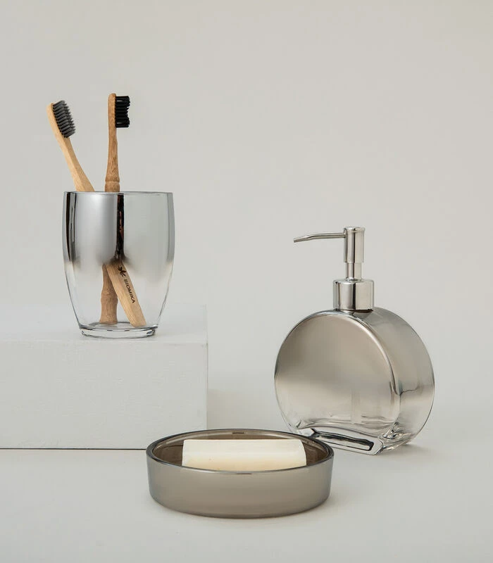 Dispenser Voor Vloeibare Zeep Madelyn Zilver 5 Dispenser Voor Vloeibare Zeep Madelyn Zilver - Afbeelding 3