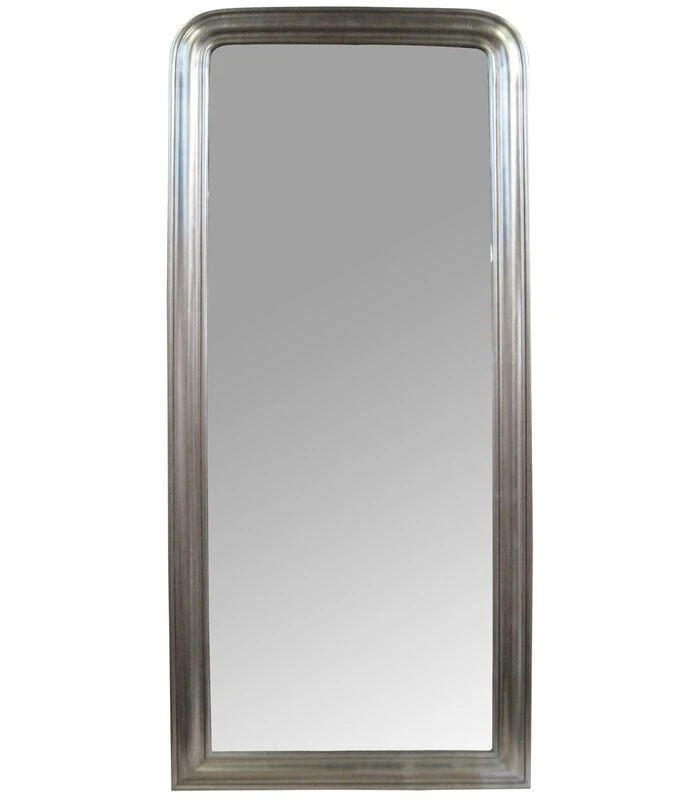 Spiegel Staand - Place Vendôme Mirror - 100x220 Cm - Zilver 3 Spiegel Staand - Place Vendôme Mirror - 100x220 Cm - Zilver