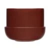 Iittala Nappula Bloempot Met Schotel Bruin 170x130 -Huisdecoratie e0131a1cb0e7487bb9269f48a93456e4