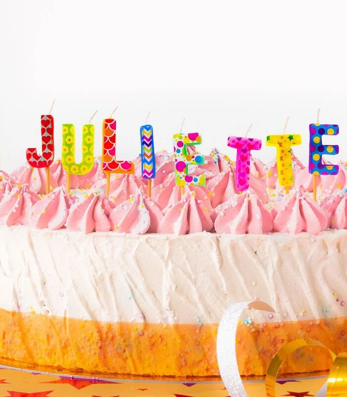 Verjaardagskaarsen Voor De Naam Juliette 4 Verjaardagskaarsen Voor De Naam Juliette - Afbeelding 2