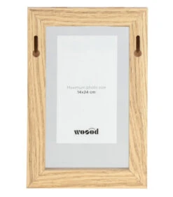 Exclusive Blake Fotolijst Met Houten Rand - Naturel - 30x20x4 -Huisdecoratie e7c4bad60b5c4fb2b25afbcf2628939d