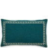 Kussenhoes 50x30 - Mustique Chain Pillow Cover - Groen Blauw -Huisdecoratie ec837e61caef44fbbc58f1827353ff3b