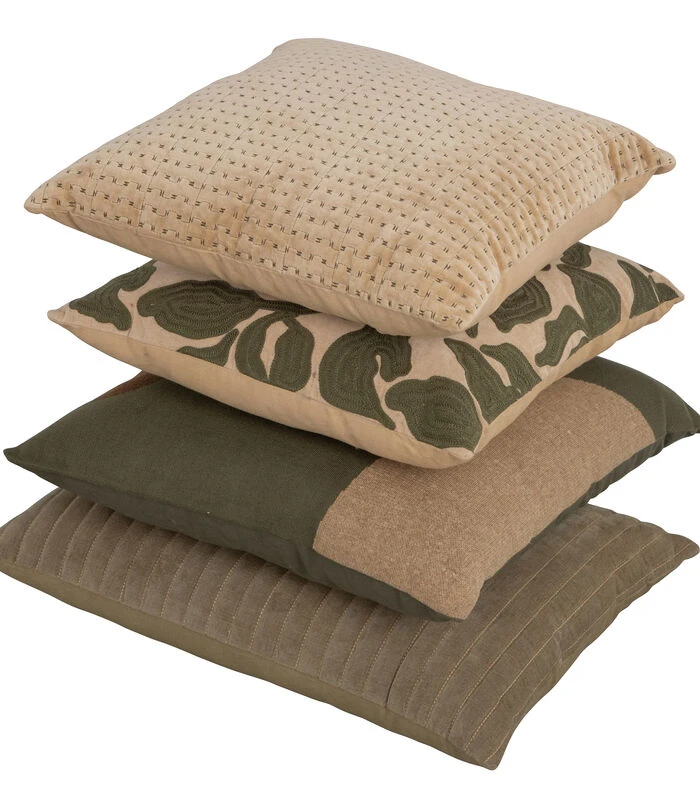 Plant Kussen Borduur - Powder - 45x45 6 Plant Kussen Borduur - Powder - 45x45 - Afbeelding 4