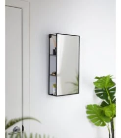 Umbra Cubiko Wandspiegel Met Planken -Huisdecoratie edd6365100f245949b3cf7483a814436