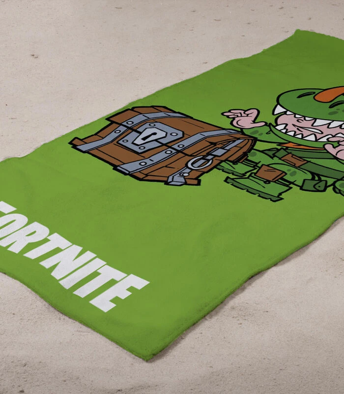 Fortnite Rex Strandhanddoek Groen 4 Fortnite Rex Strandhanddoek Groen - Afbeelding 2