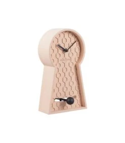 Karlsson Tafelklok Pendulum - Roze - 25x14x25cm -Huisdecoratie f2bd37e982b04eb3a9914f91a83c1c67