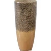 BePureHome Dipped Vaas - Glas - Zwart/Goud - 34x15x15 -Huisdecoratie f65930fcb02e491e9506443502f6f612