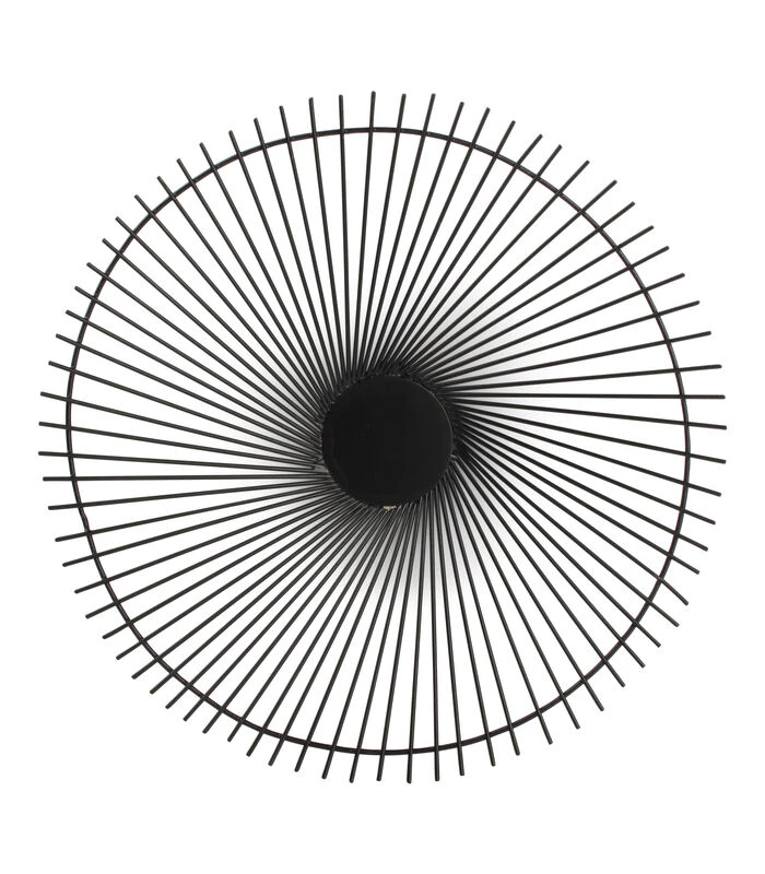 Draadmand 40xH5cm Zwart Twisted Iris 5 Draadmand 40xH5cm Zwart Twisted Iris - Afbeelding 3