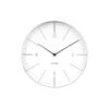 Karlsson Wandklok Normann Numbers - Wit - Ø27,5cm -Huisdecoratie f81d64374dd24bec972e8c981063630c