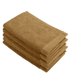 6x Remade Cotton Gastendoekjes Cognac